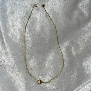Gorjana Rose Interlocking Necklace GOLD